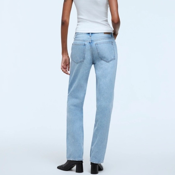Madewell Low-Slung Straight Jeans Sevilla wash - Picture 4 of 8